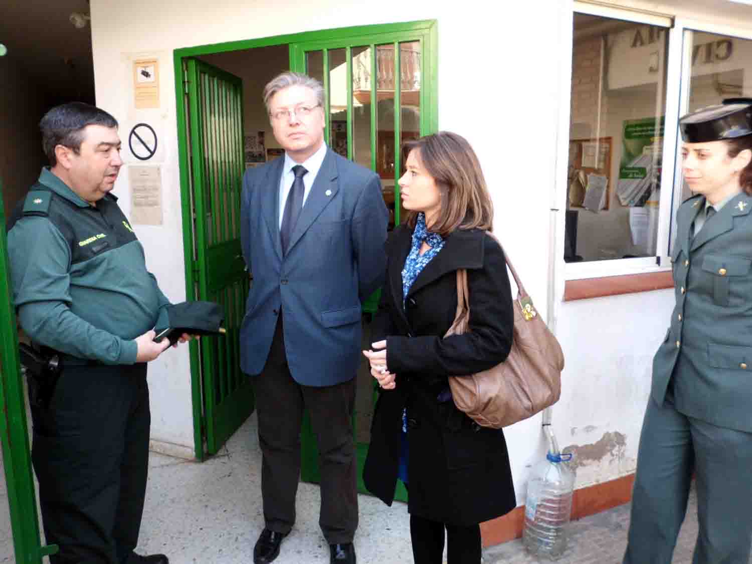 El subdelegado visita Pearroya