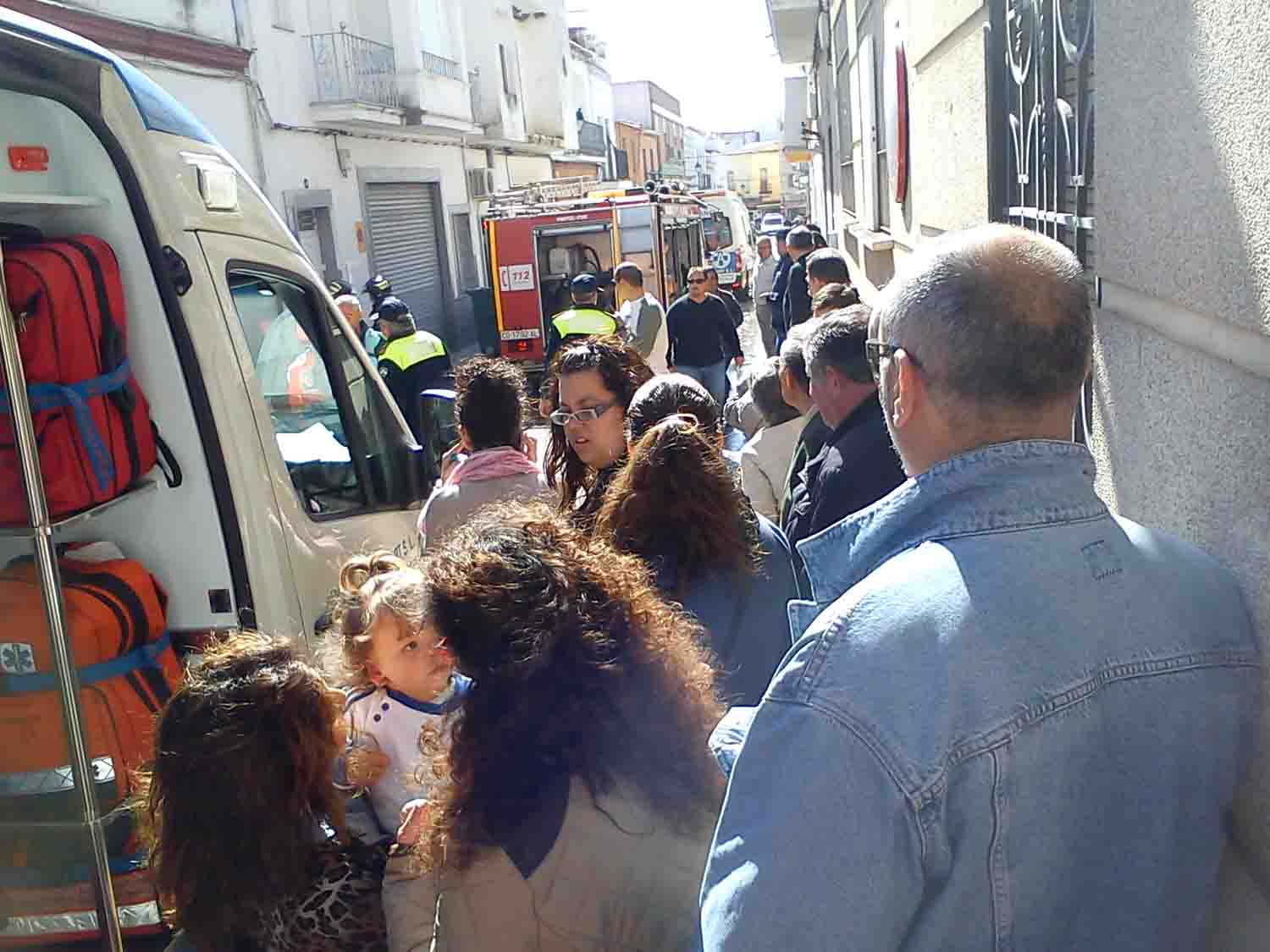 Incendio en la calle Arenal