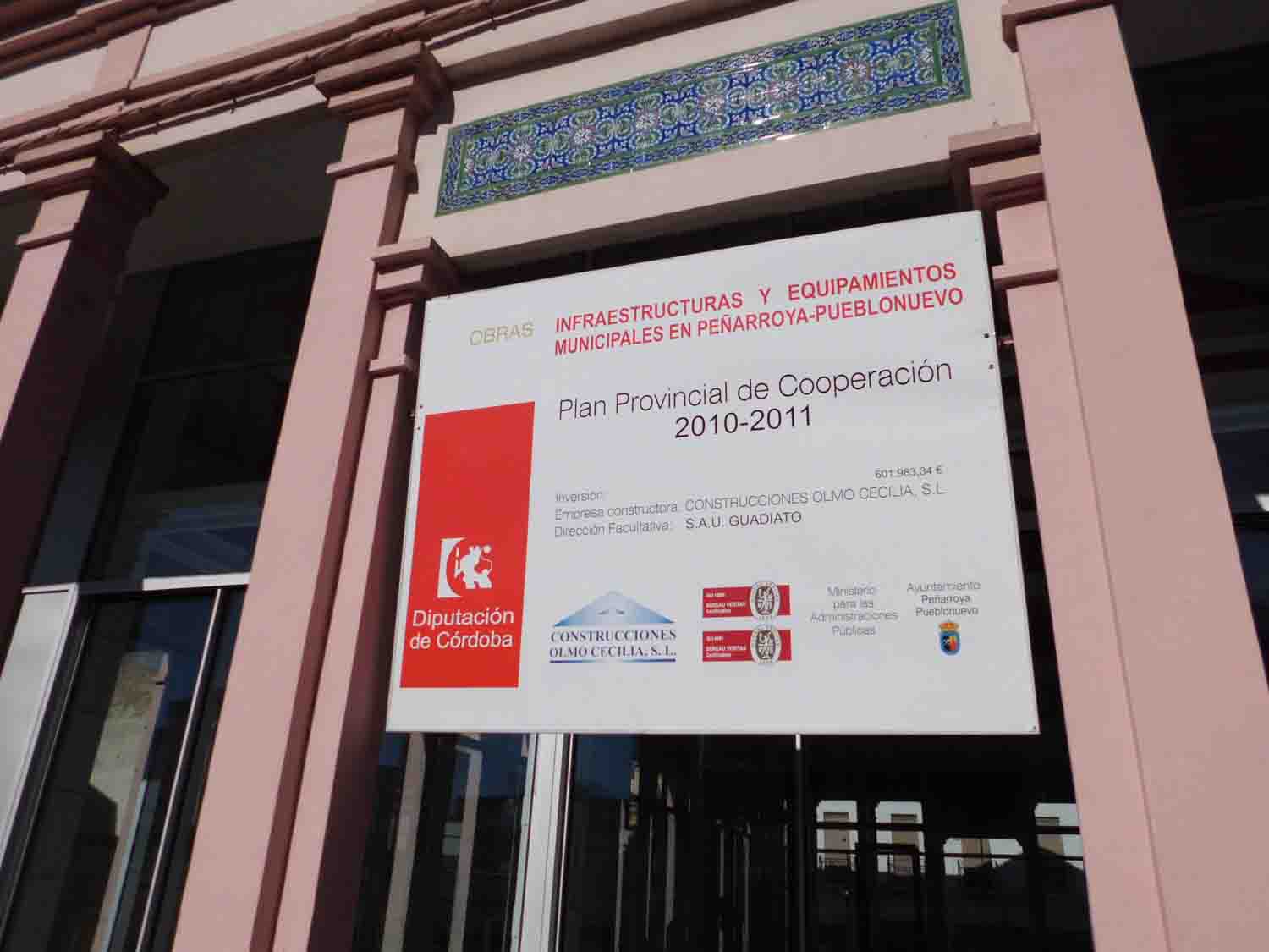 Campaa electoral con las obras del PSOE, segn Ruiz