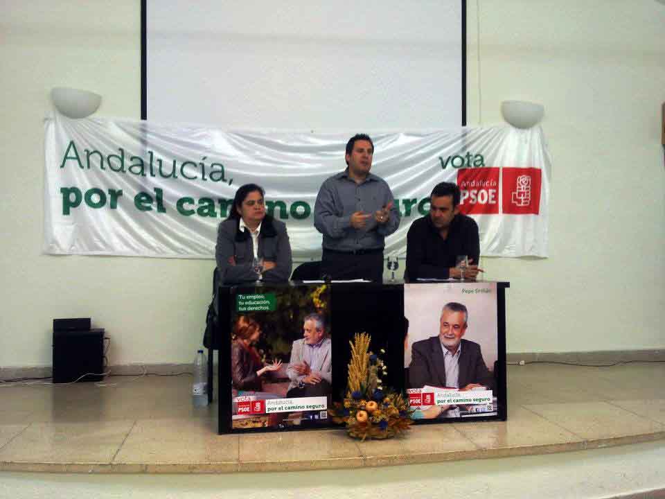 Acto Pblico del PSOE en Villanueva del Rey.