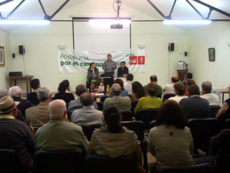 Acto Pblico del PSOE en Villanueva del Rey.