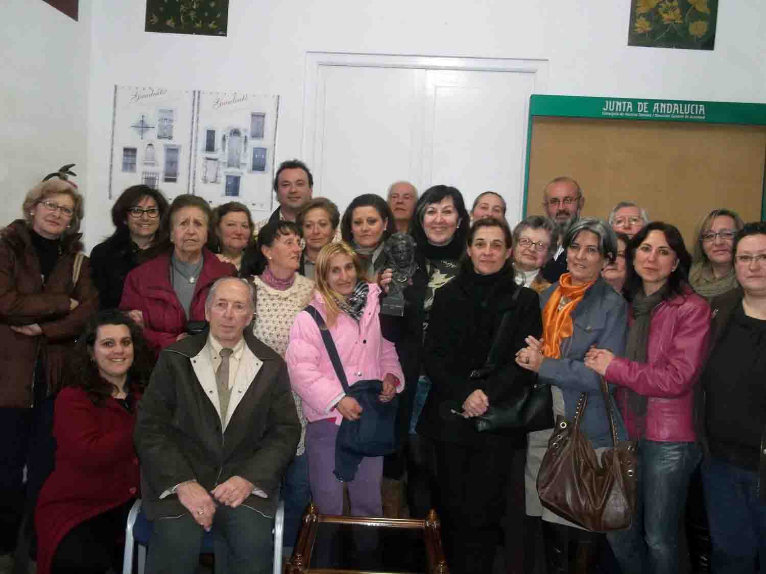 Carmen Agredano visita el Club de Lectura