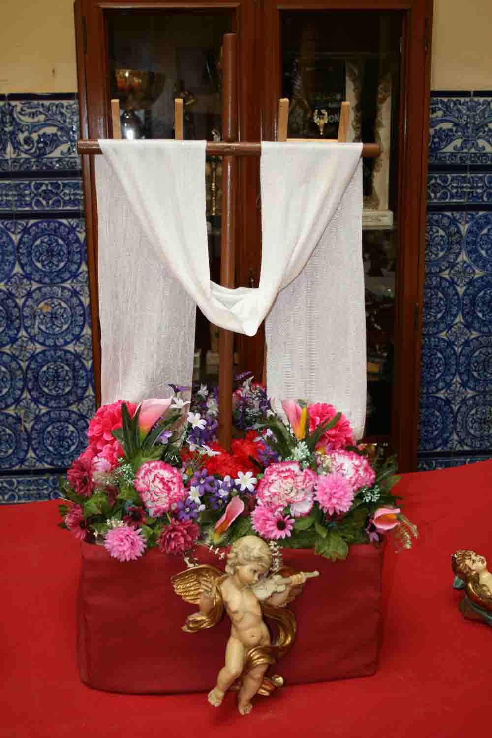 Exposicin de figuras cofrades 