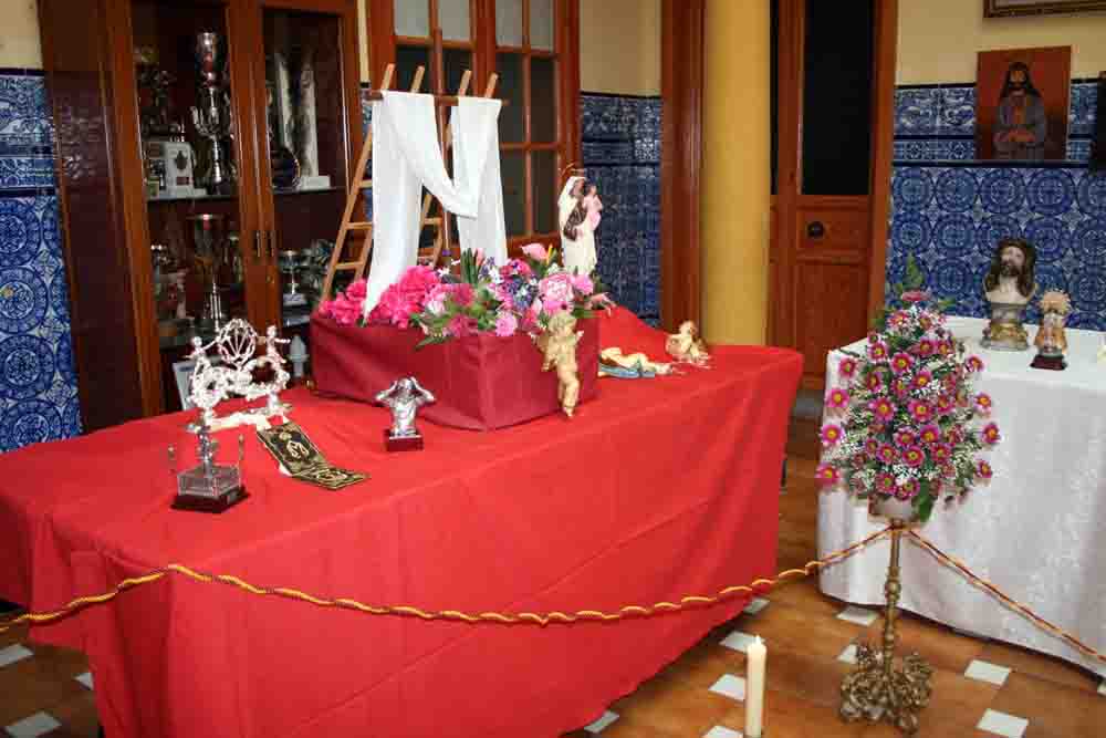 Exposicin de figuras cofrades 