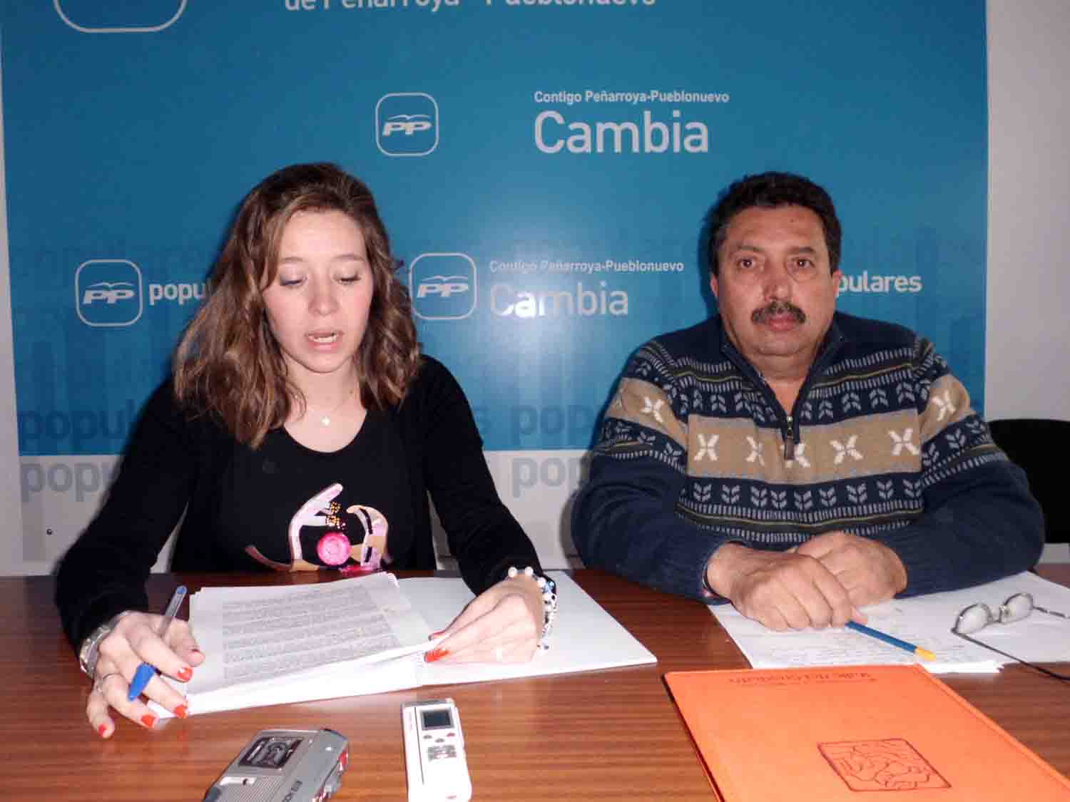 Rueda de Prensa PP de Pearroya