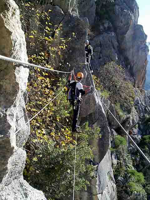 Va ferrata serrana de Ronda.