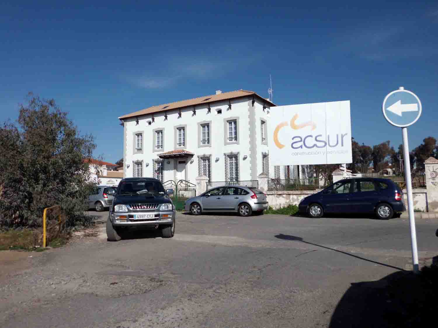 Estado de los alrededores del hotel