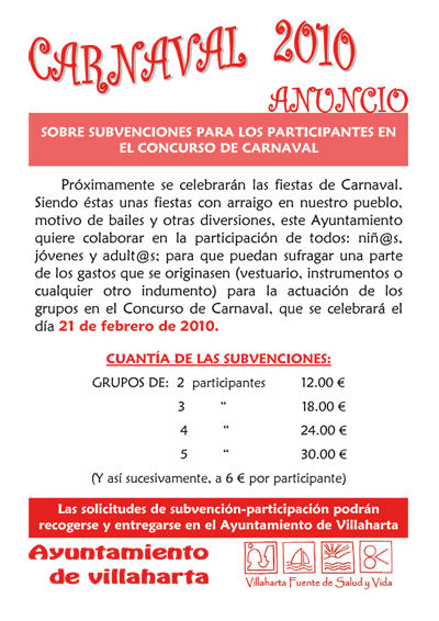 Carnaval Villaharta