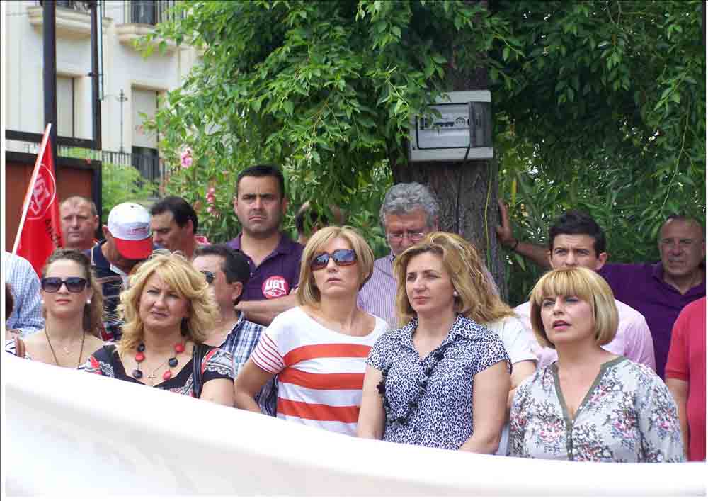 Pepi Soto junto a Isabel Cabezas, Aurora Rubio y Pedro Barba