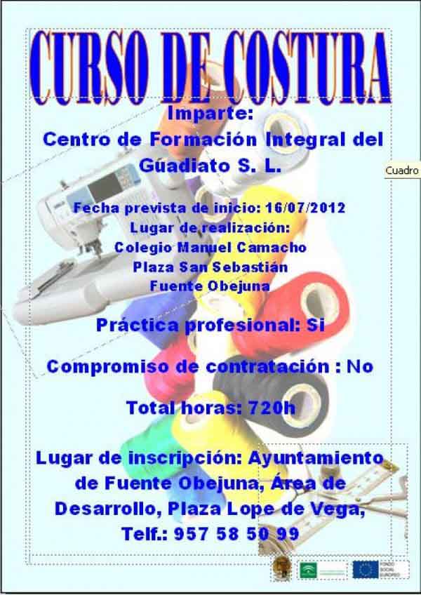  Curso de Costura en Fuente Obejuna