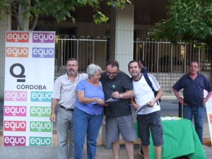 EQUO Crdoba recoge firmas 