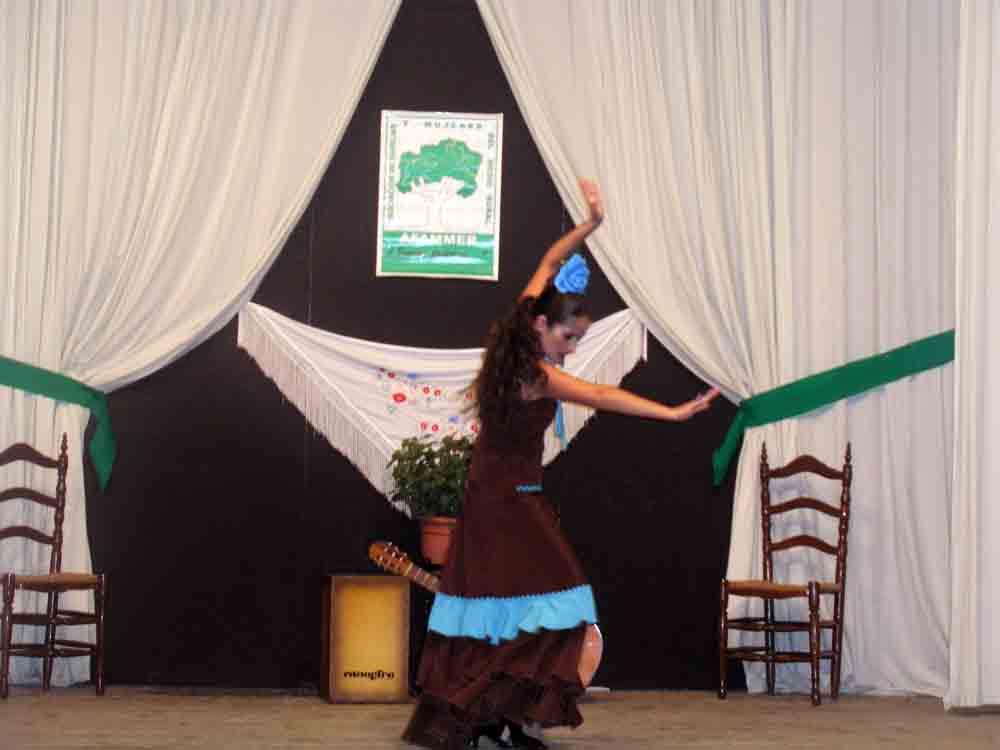 Baile Flamenco y Exposicin de Trajes de Flamenca en Fuente Obejuna