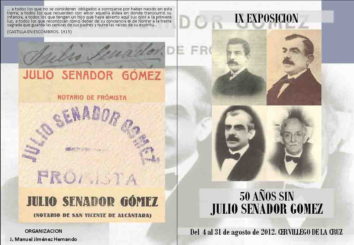 Exposicin: 50 aos sin Julio Senador Gmez