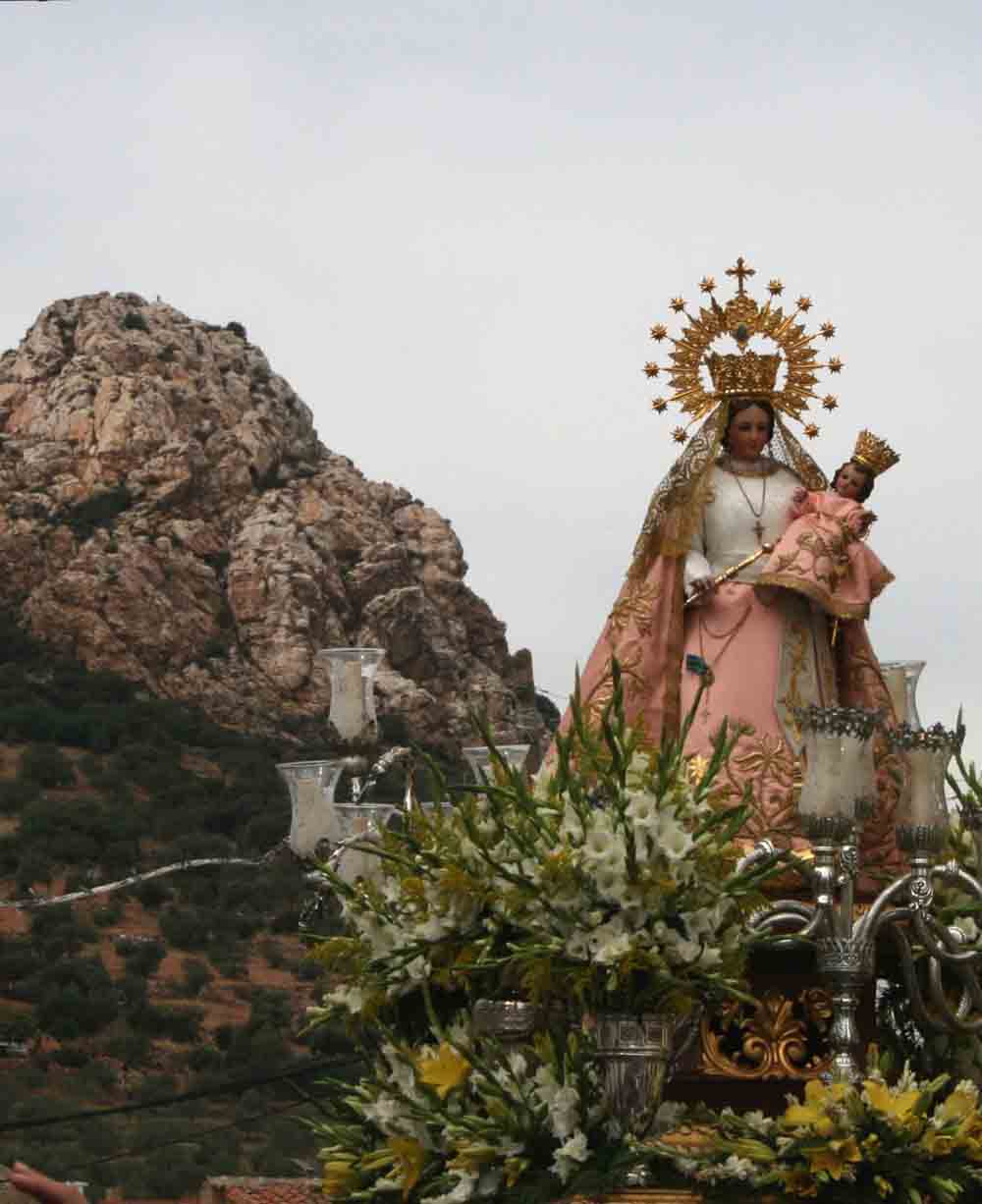Virgen del Rosario, Patrona de Pearroya