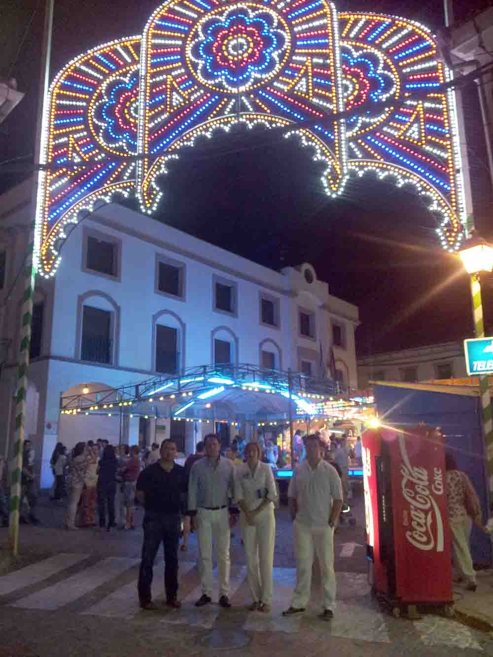 Inauguracin de la portada de Feria 2012