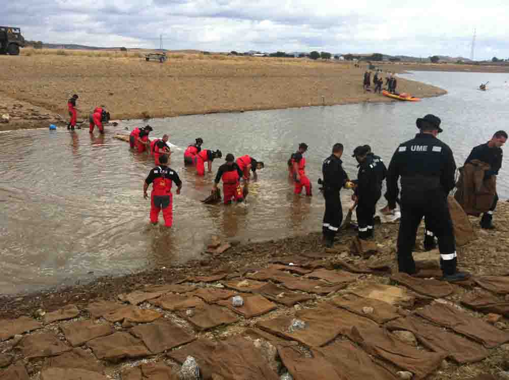 Ejercicios prcticos en la zona del pantano