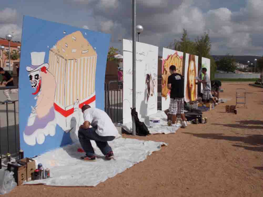 Primer festival de arte urbano