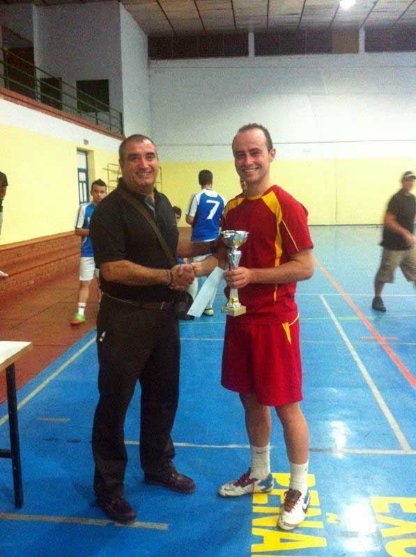 Campeones Liga local y copa de ftbol sala