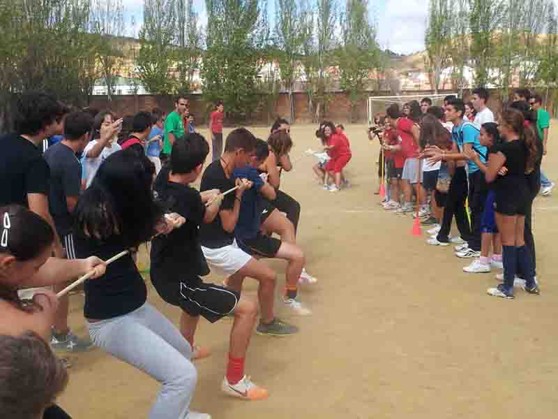 Alumnos del IES La Escribana en las Olimpiadas 