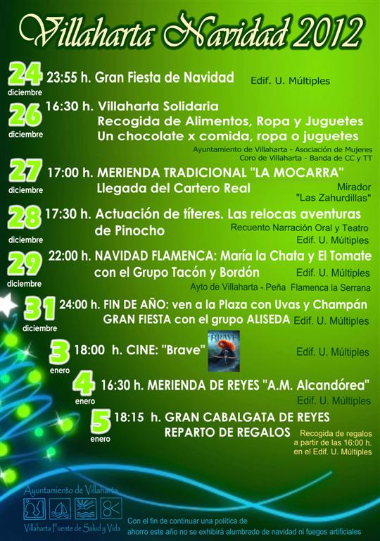 Programacin de Navidad