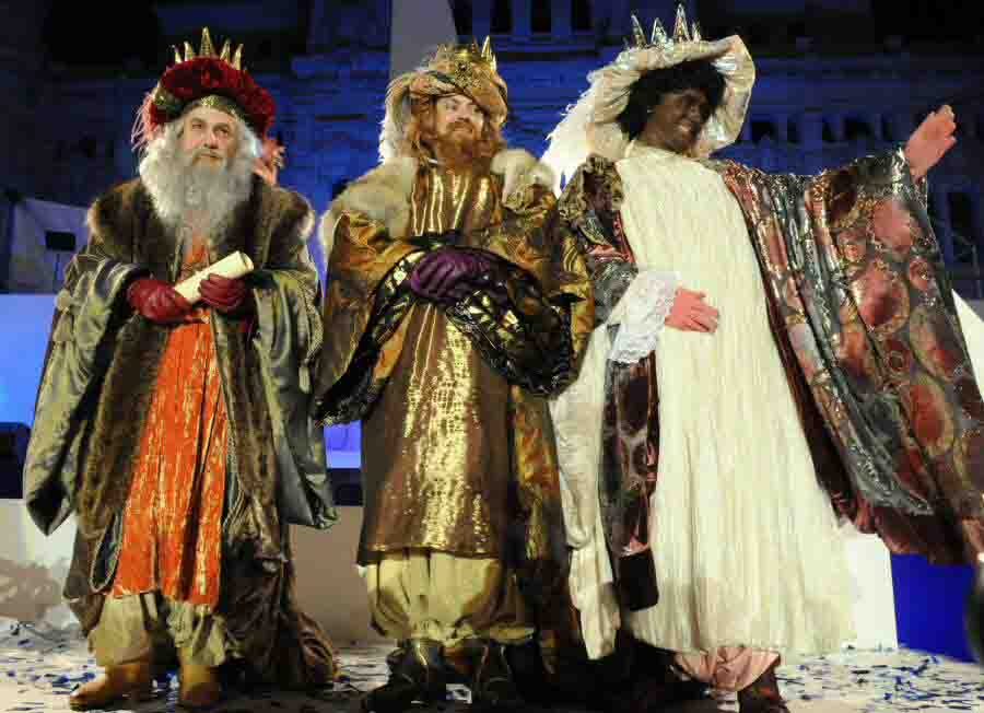 Los Reyes Magos de oriente, (Foto archivo)