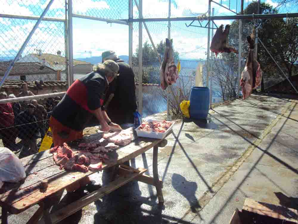 Novena edicin de la matanza popular del cerdo