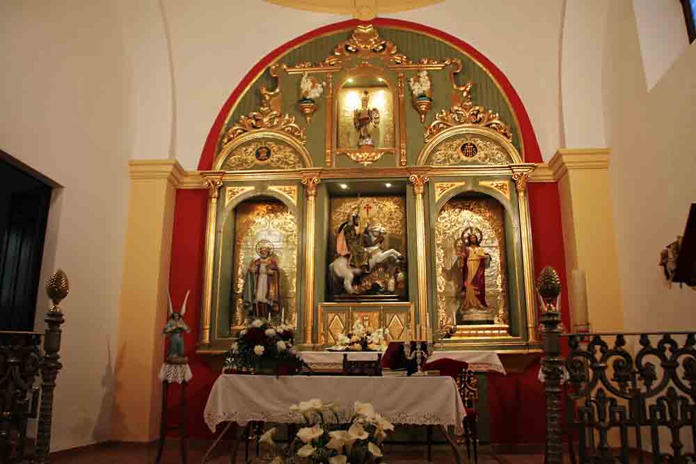 Bendicin del retablo de la ermita de Santiago