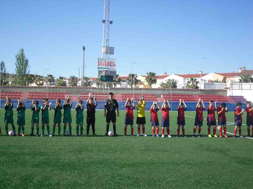 Equipo de ftbol Benjamn del Pearroya