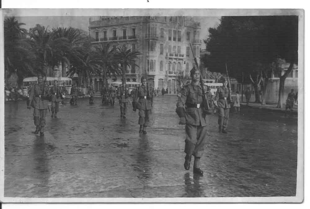 Antonio Ramrez de cabo gastador en Melilla