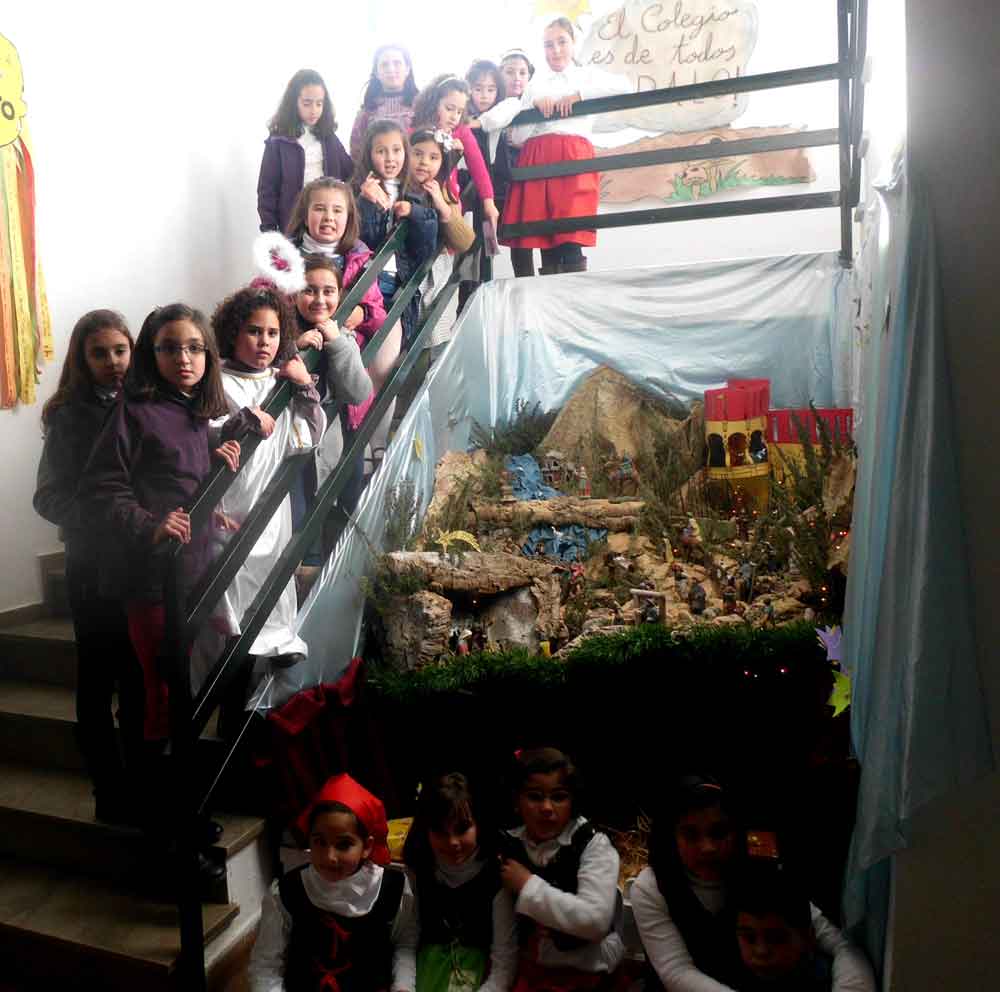 El CEIP San Sebastin celebra la Navidad 