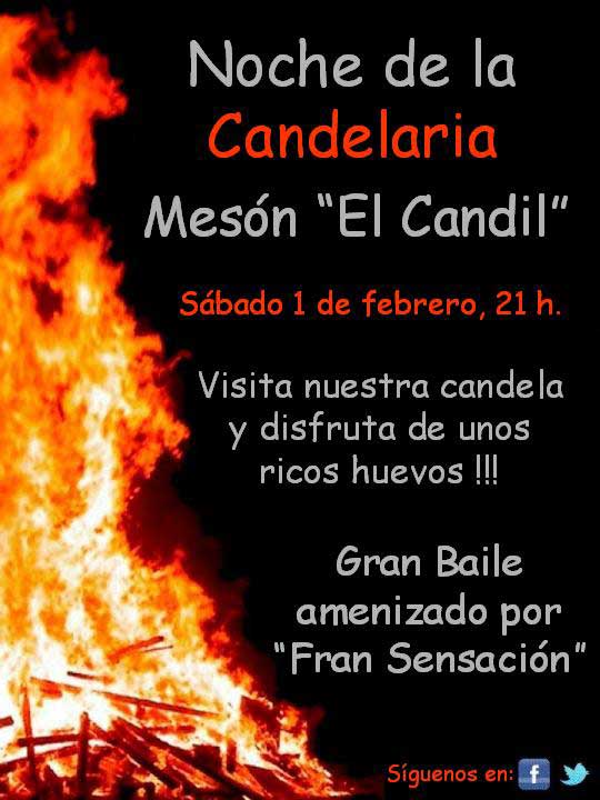 Disfruta de la Candelaria en el Mesn Rural El Candil