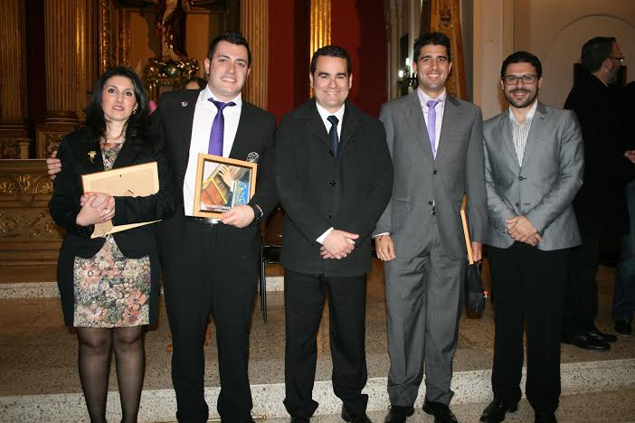 Elena Pozo, Joaqun Nevado, Germn Garca, Pablo Ojeda y Victor Ferrer