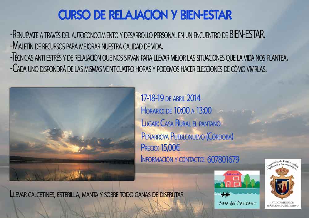 Curso de relajacin y Bienestar