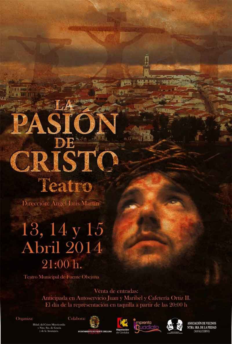 Cartel de La Pasin de Cristo