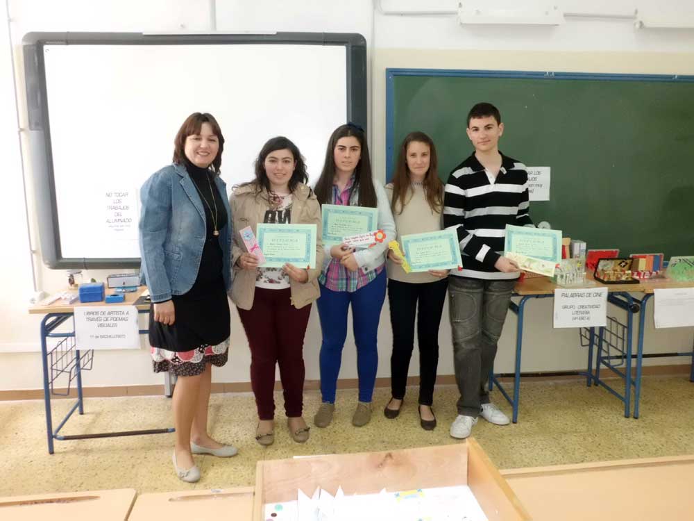 Entrega de premios del concurso de marcapginas