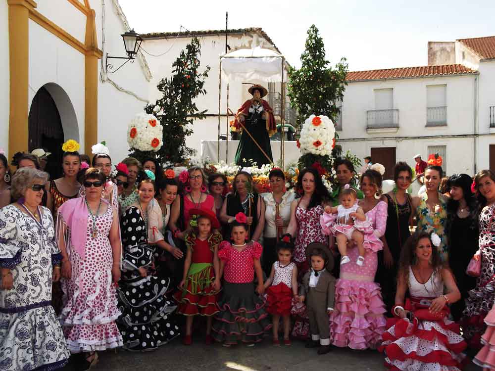 Romeras durante el mismo fin de semana