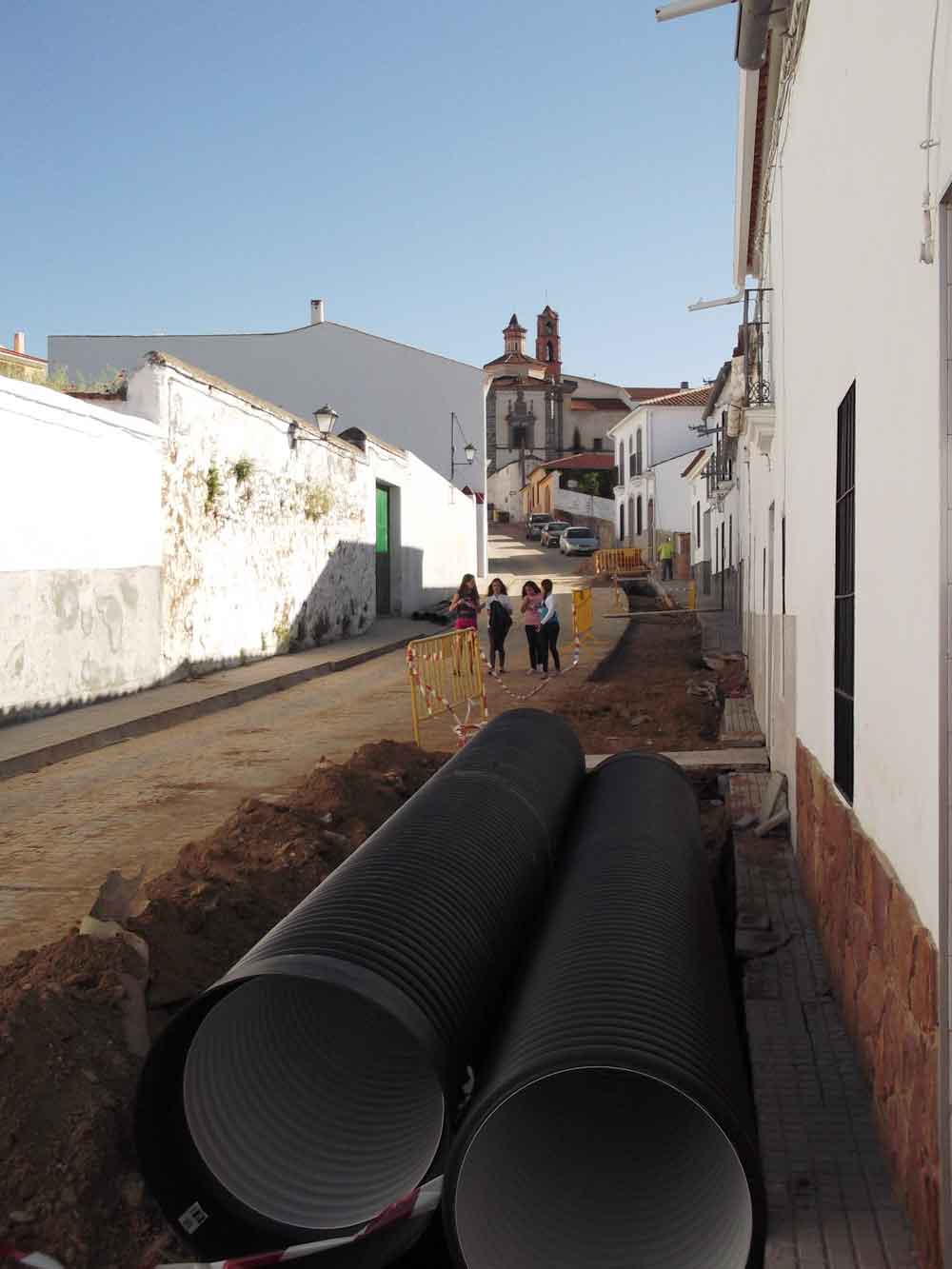 Obras en Fuente Obejuna