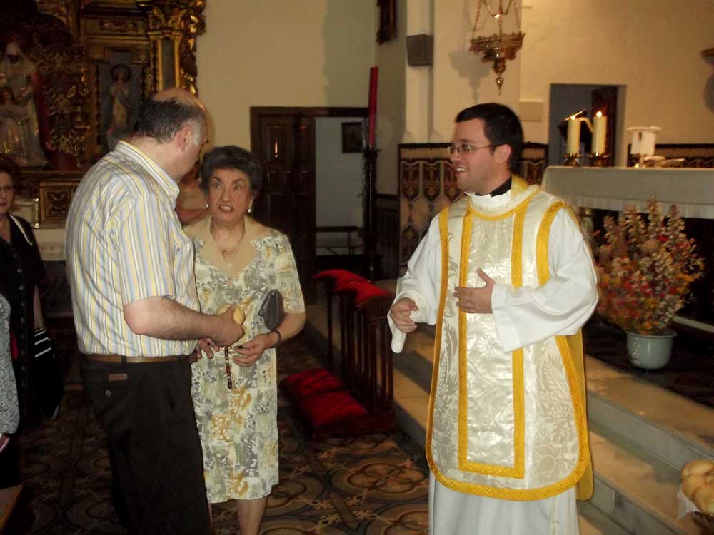 Celebracin Eucarstica en honor a San Francisco de Padua 