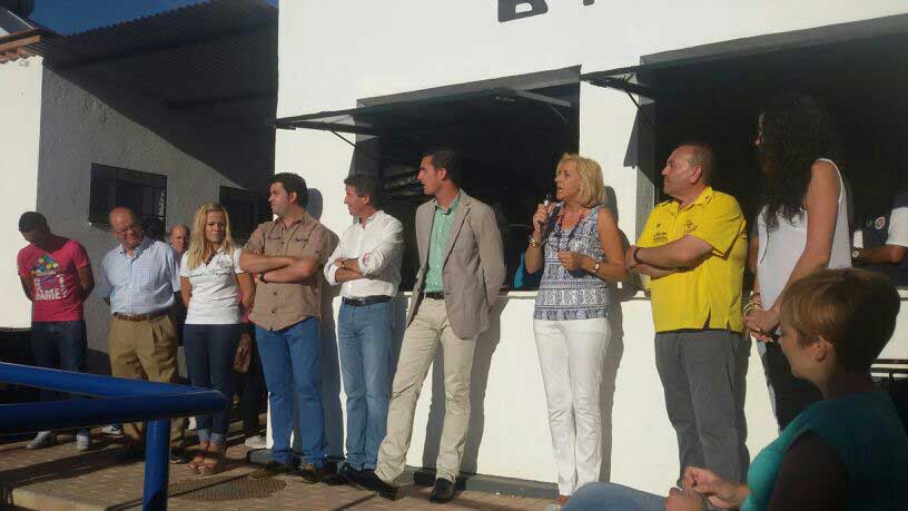 Inauguracin oficial del campo municipal de ftbol 