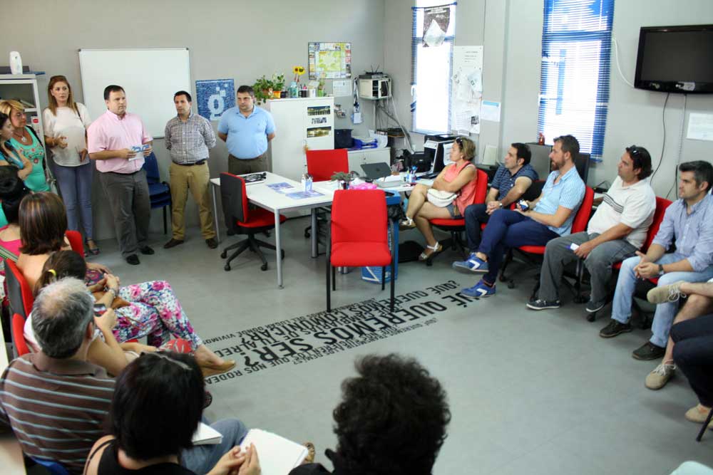 Fernndez de los Ros, Ismael Perea, Jos Ignacio Expsito, Aurora Rubio y Maby Snchez