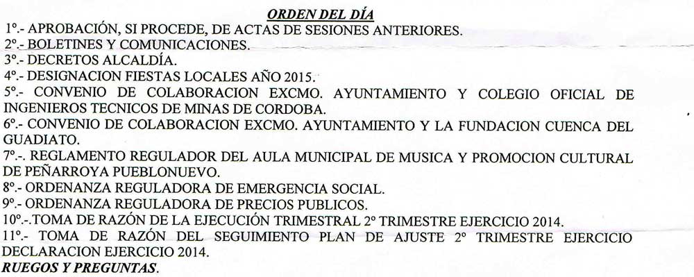 Pleno de julio