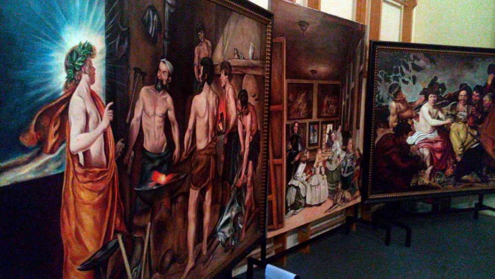 Copias de pinturas del Museo del Prado
