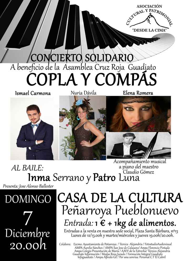 Concierto Solidario  Copla y Comps 