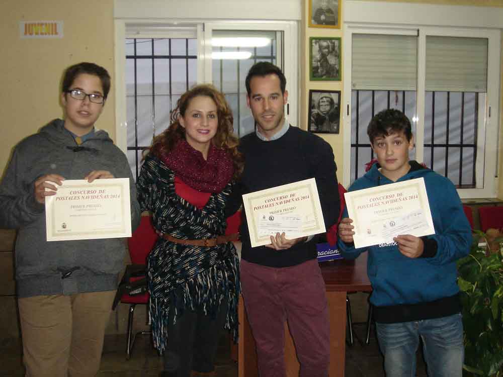 Entrega de premios del VIII concurso de postales navideas