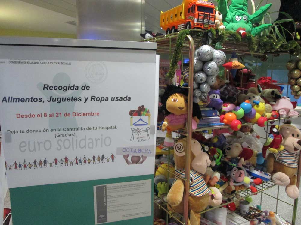 Campaa solidaria Agencia Sanitaria Alto Guadalquivir