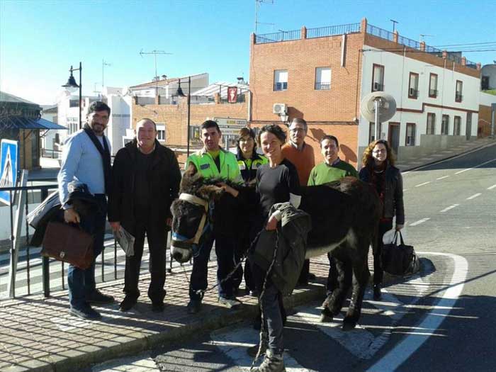 700 kilmetros en compaa de su burro