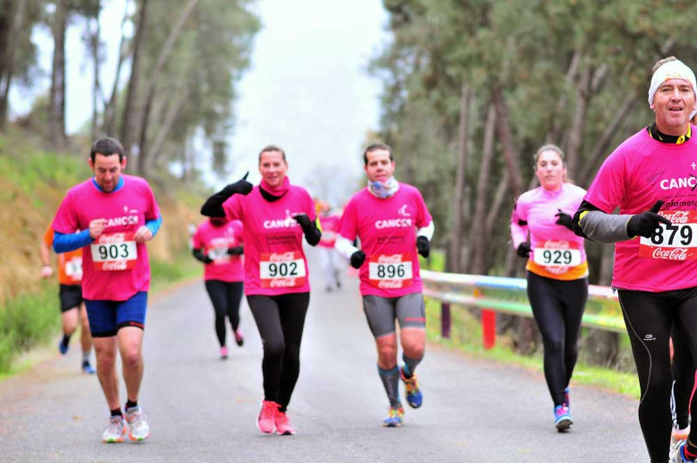 Carrera solidaria de navidad contra el cncer