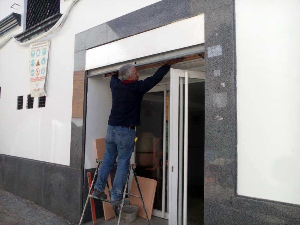 Obras de reforma en el teatro municipal