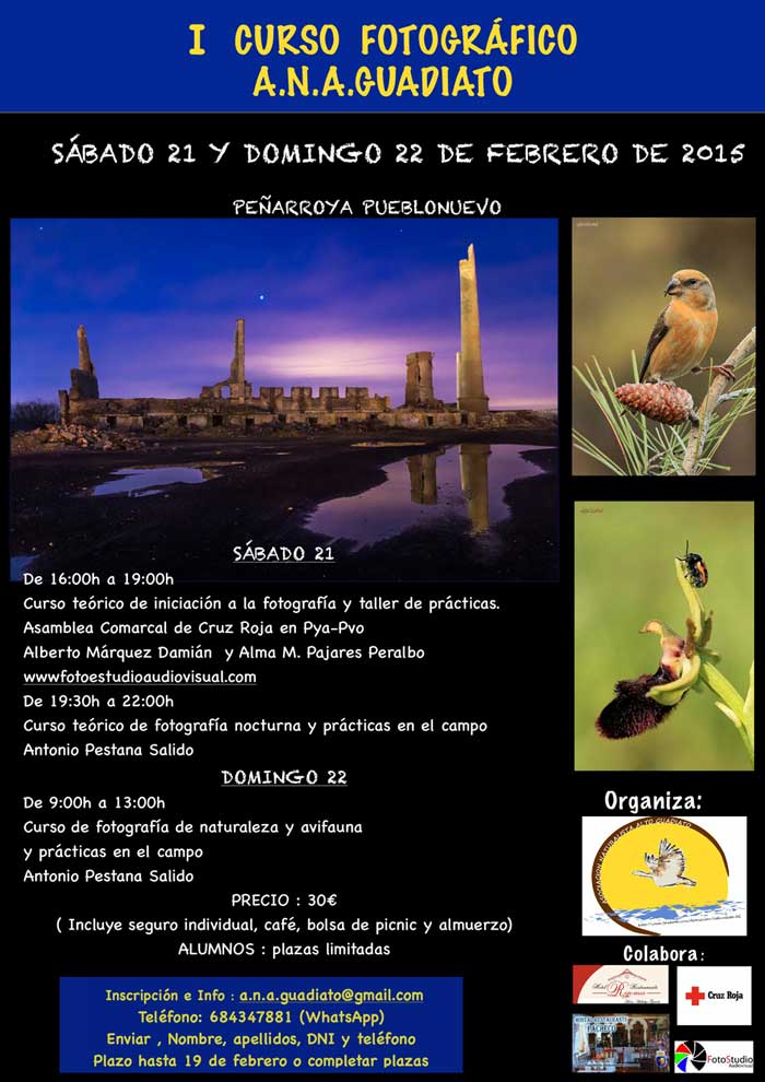 I curso de fotografa A.N.A. Guadiato